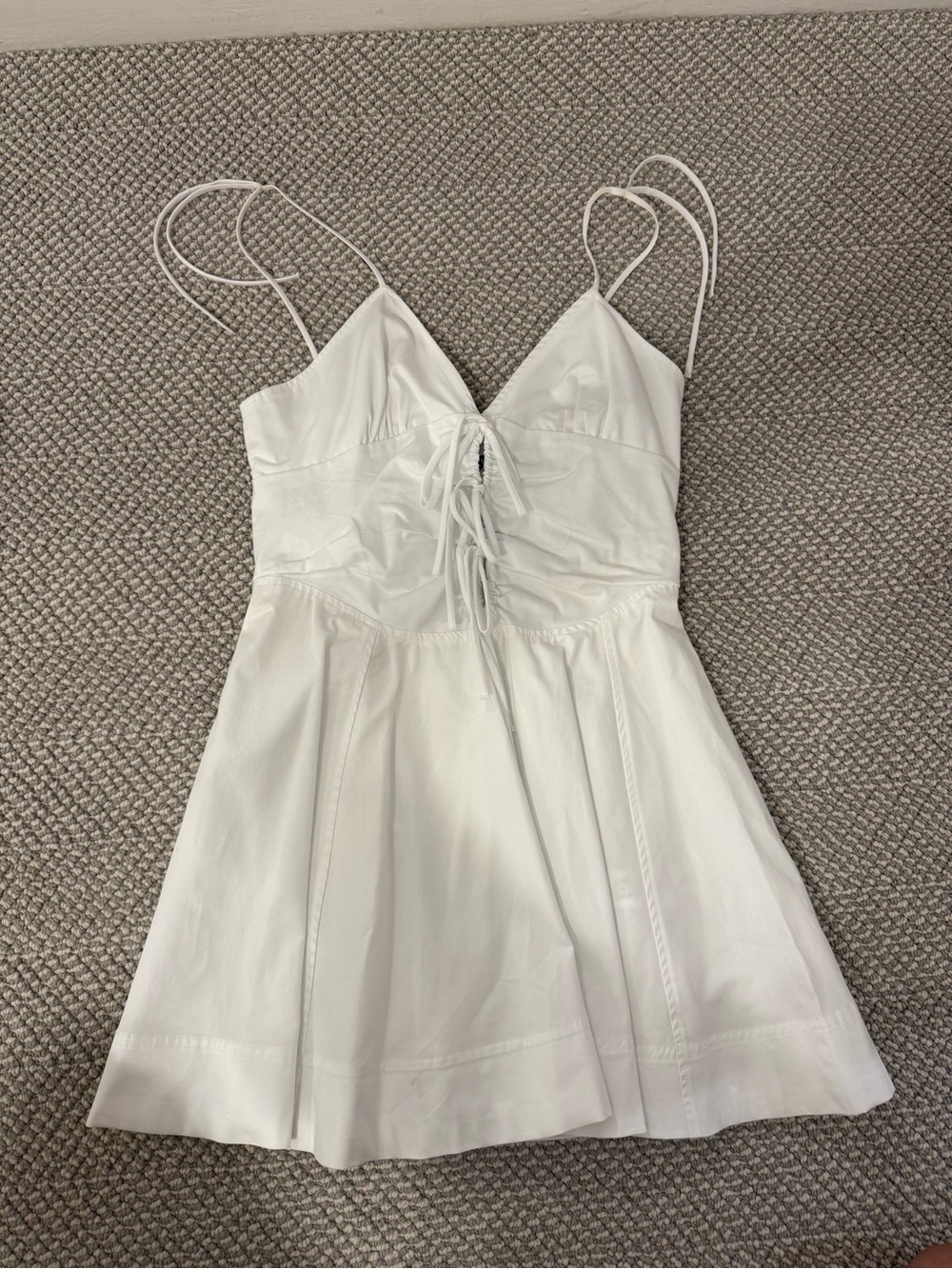 Zara White Mini Dress